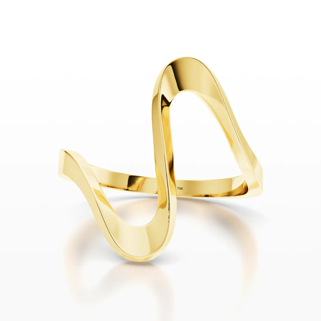 Curved Twist Ring