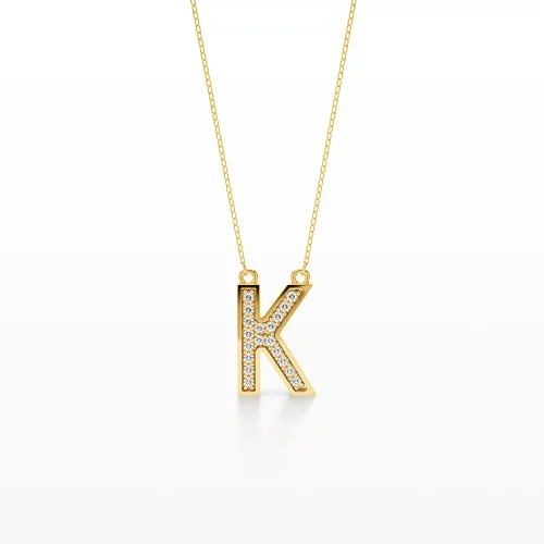 Letter K Pendant