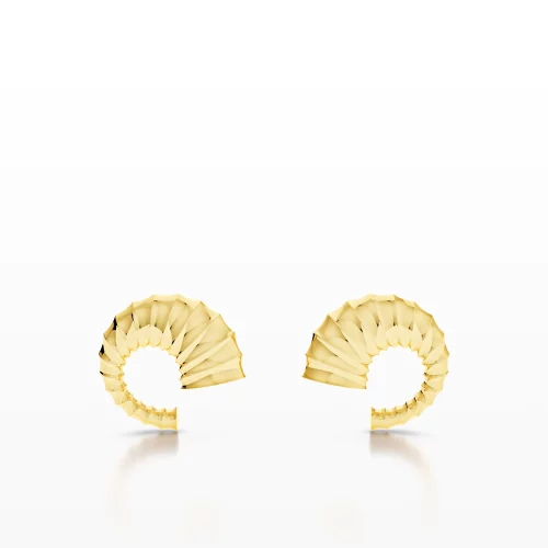 Spiral-Design Earring