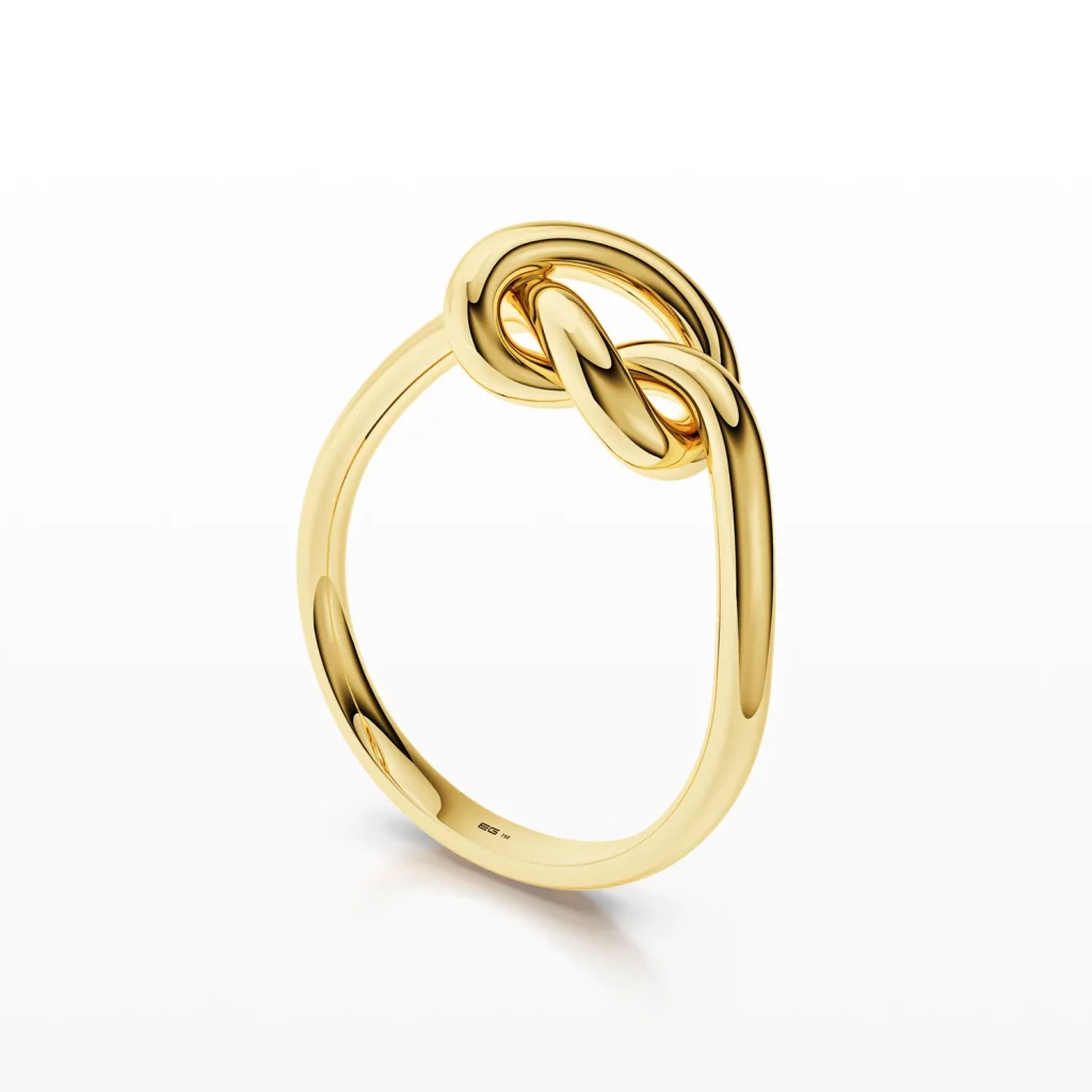 Bowline-Knot Style Ring