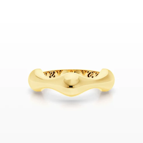 Deformed Complementary Dome-Style Ring