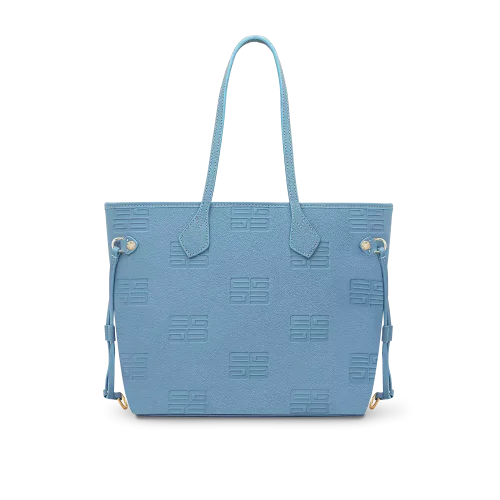 Rosette Women Shoulder Bag Light Blue
