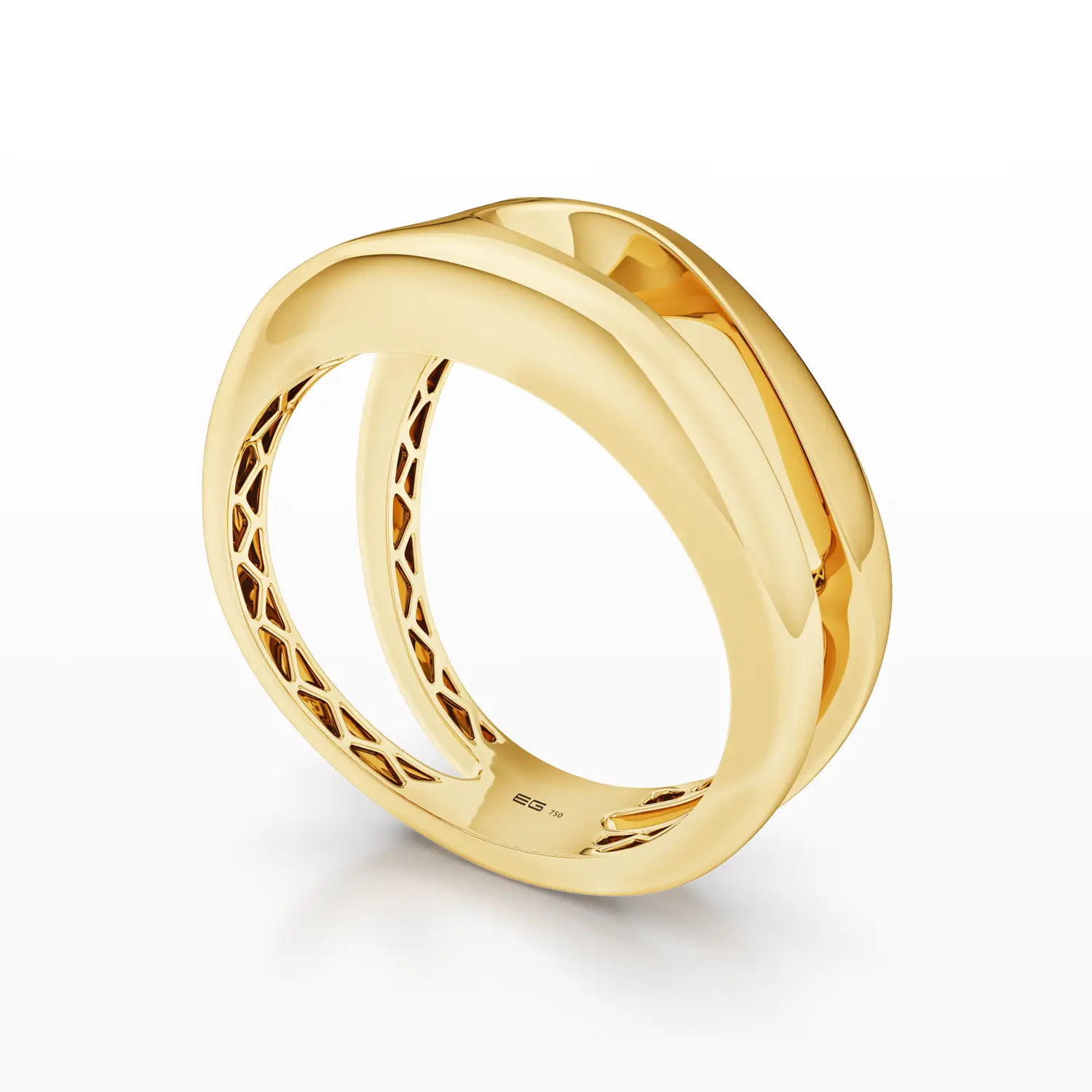 Thin Asymmetrical Ring
