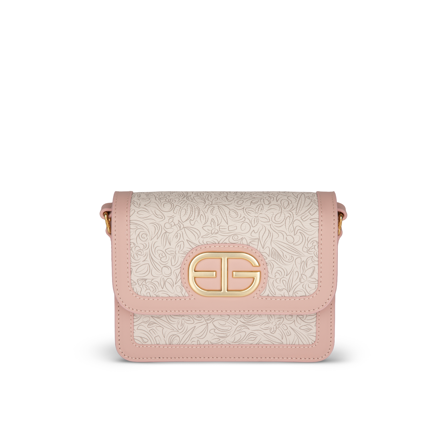 Party Women Crossbody Bag Canvas P AlmondRose Pink EG Gold S (1) Party Women Crossbody Bag Canvas P AlmondRose Pink EG Gold S 1