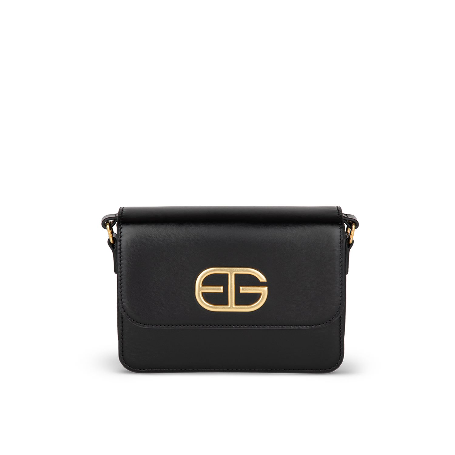 Party Women Crossbody Bag Leather Black EG Gold (1) Party Women Crossbody Bag Leather Black EG Gold 1