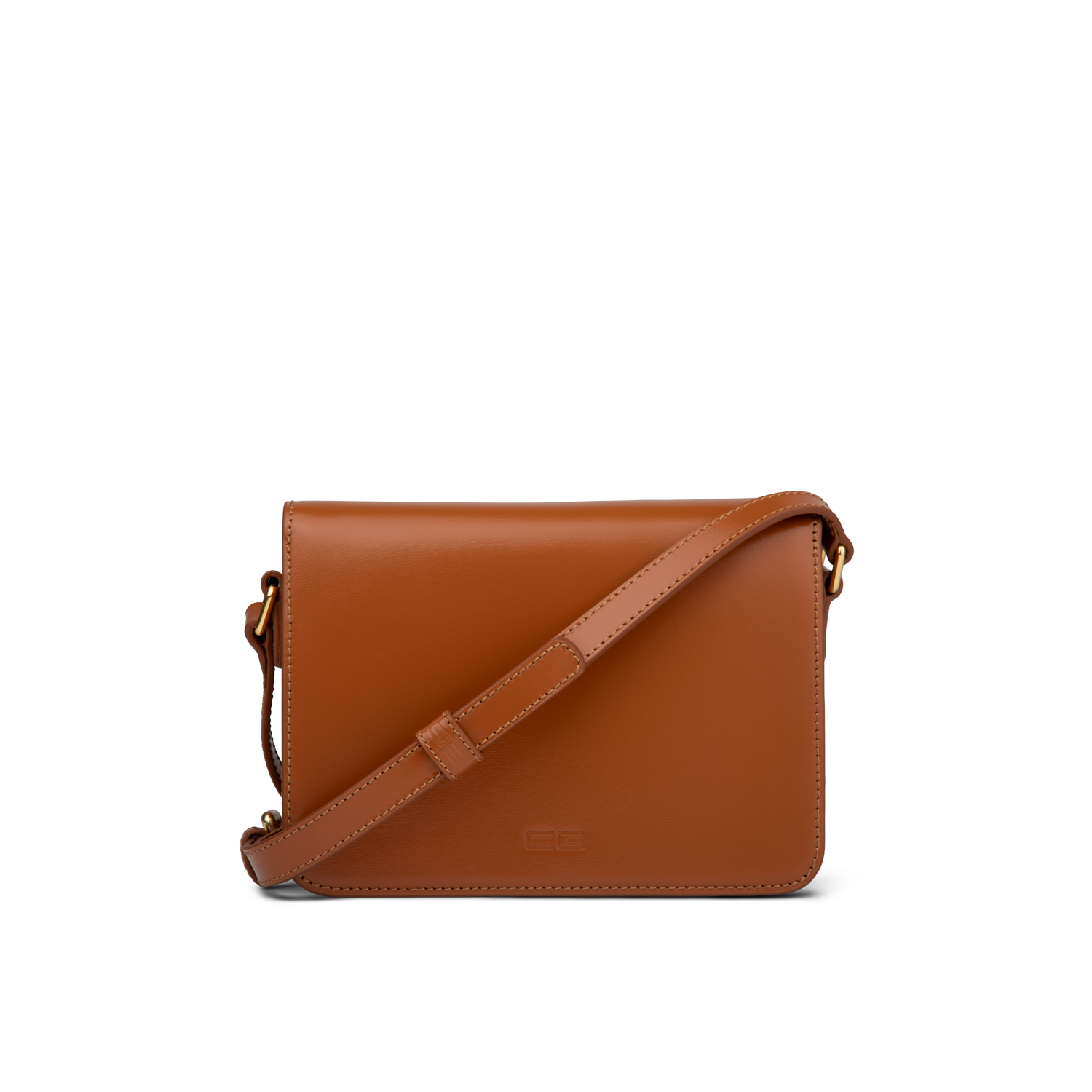 Party Women Crossbody Bag Leather Caramel EG Gold (2) Party Women Crossbody Bag Leather Caramel EG Gold 2