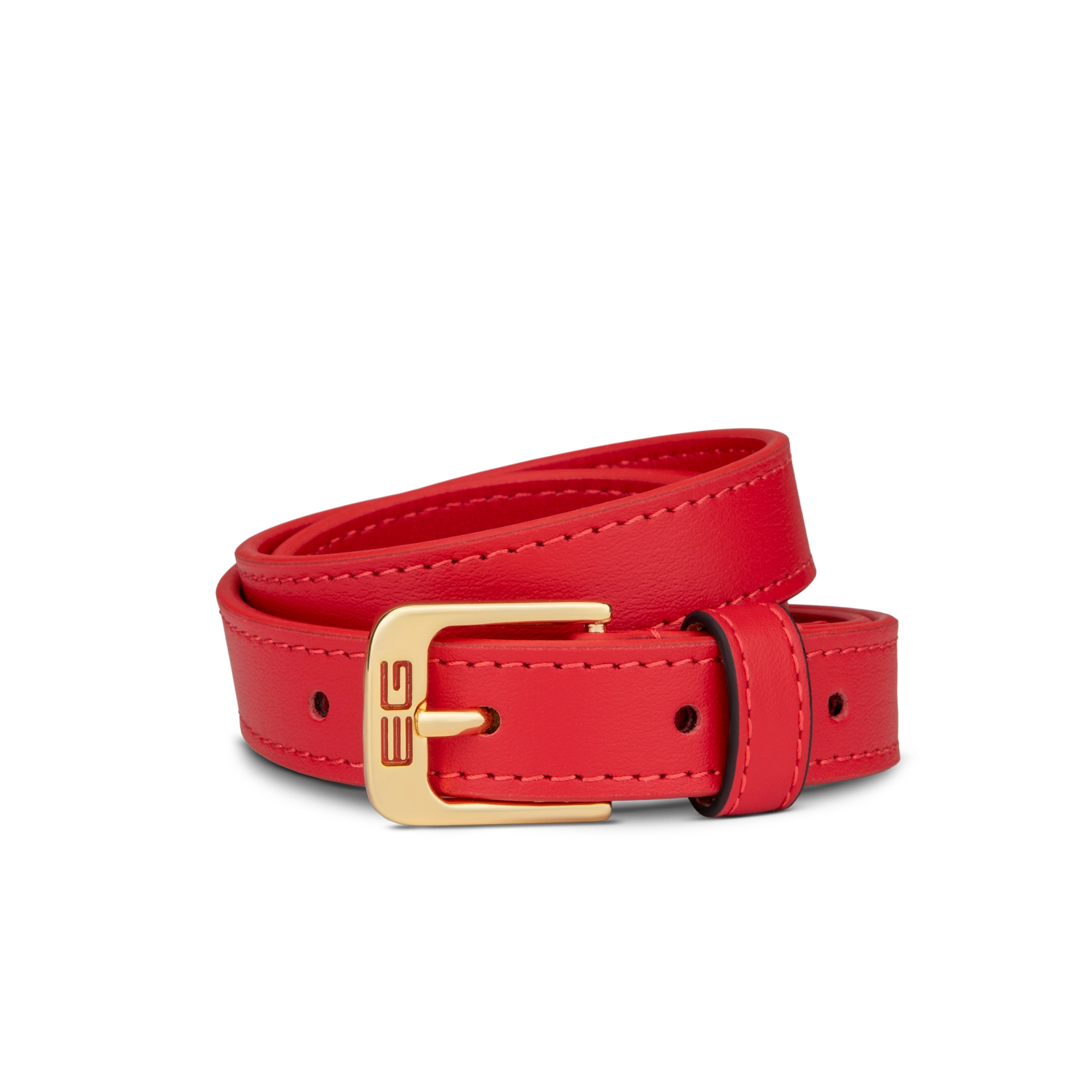 Grosso Women Belt Red Gold (3) Grosso Women Belt Red Gold 3