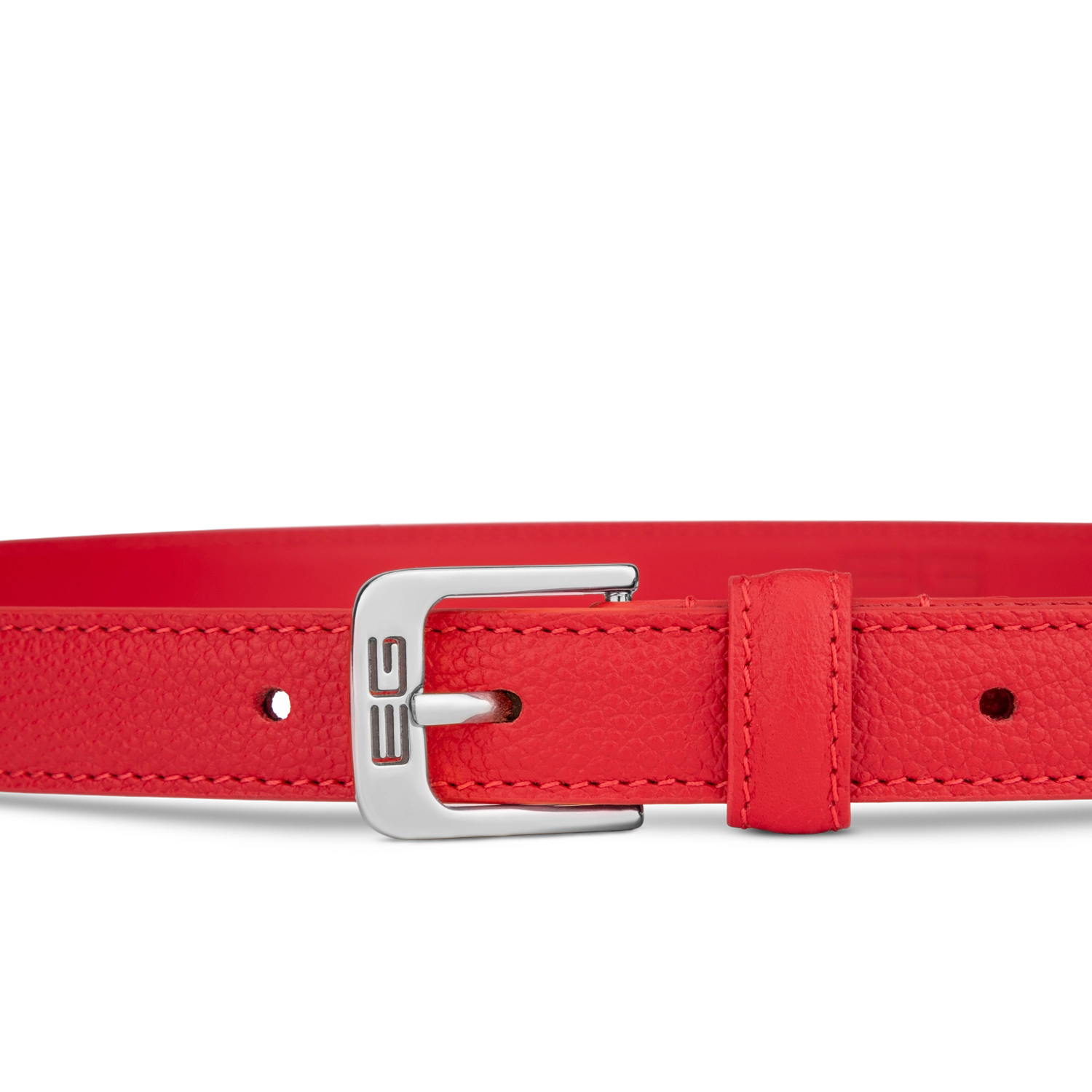 Grosso Women Belt Red Silver (2) Grosso Women Belt Red Silver 2 1