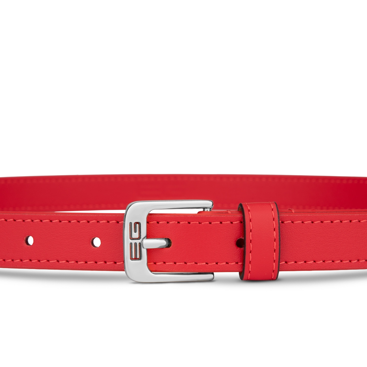 Grosso Women Belt Red Silver (2) Grosso Women Belt Red Silver 2