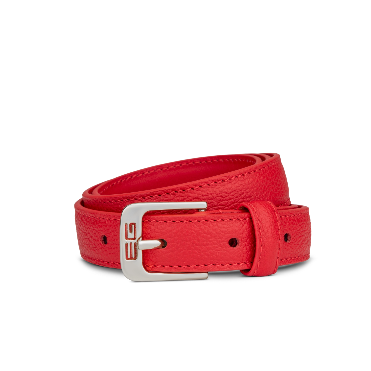 Grosso Women Belt Red Silver (3) Grosso Women Belt Red Silver 3 1