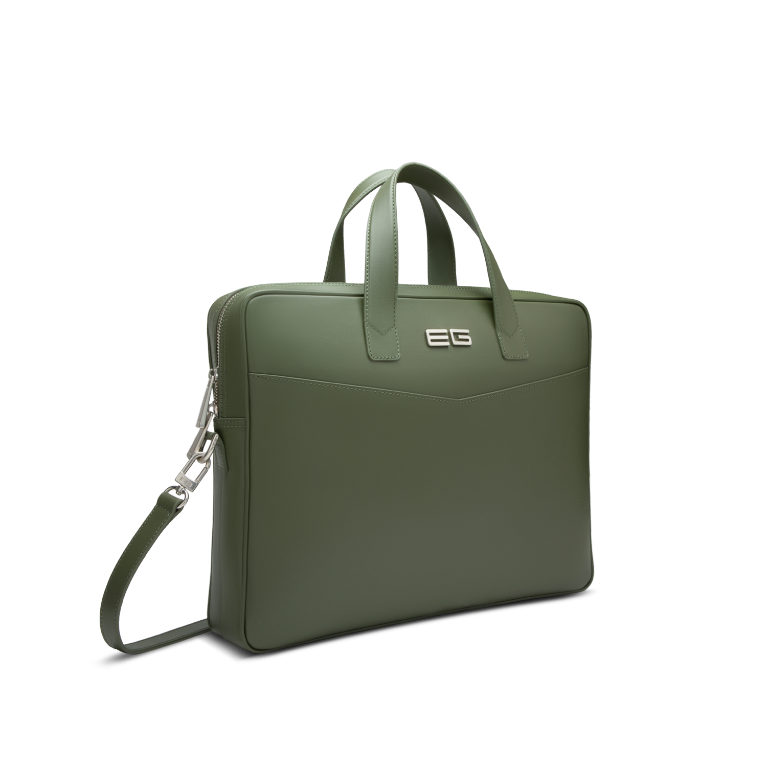Alpha Briefcase Forest Green (3) Alpha Briefcase Forest Green 3