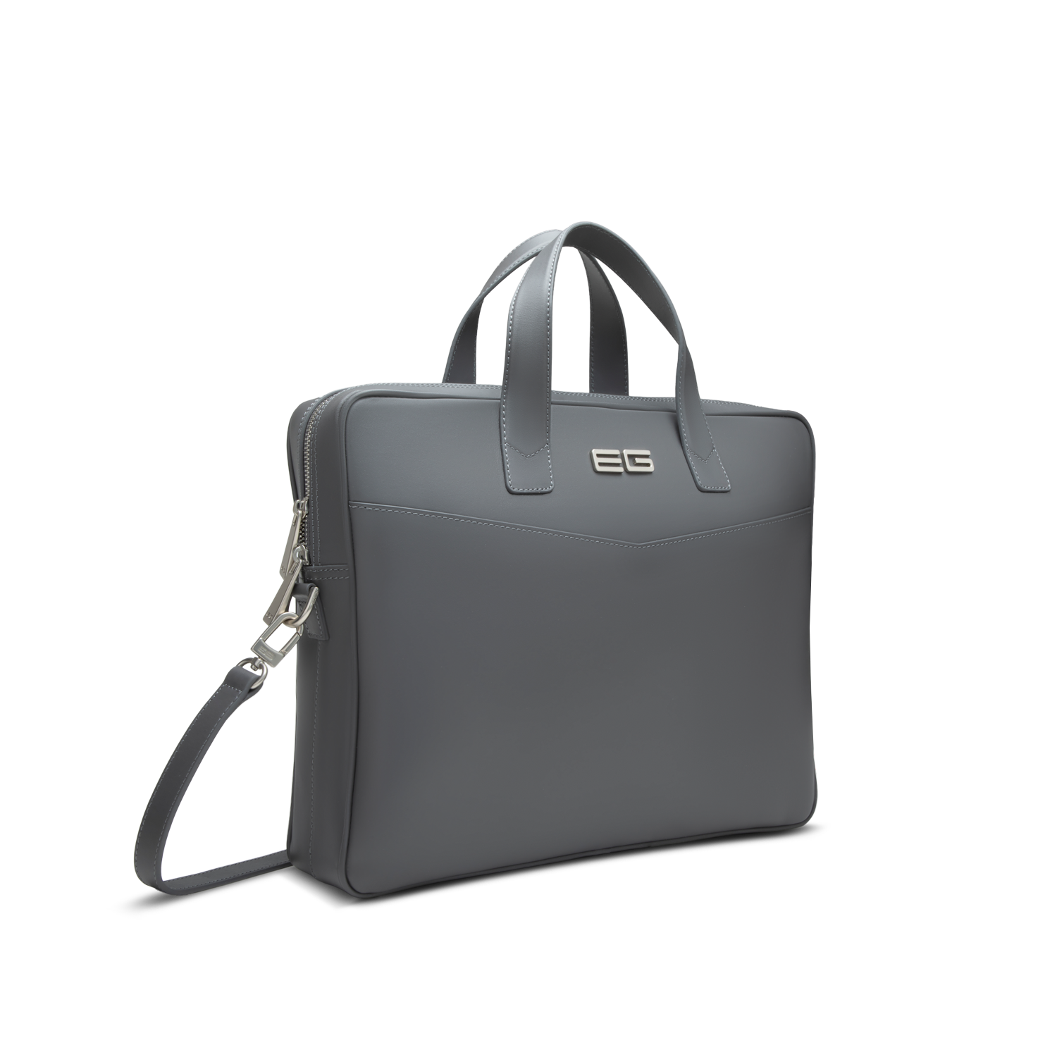 Alpha Briefcase Gray (3) Alpha Briefcase Gray 3