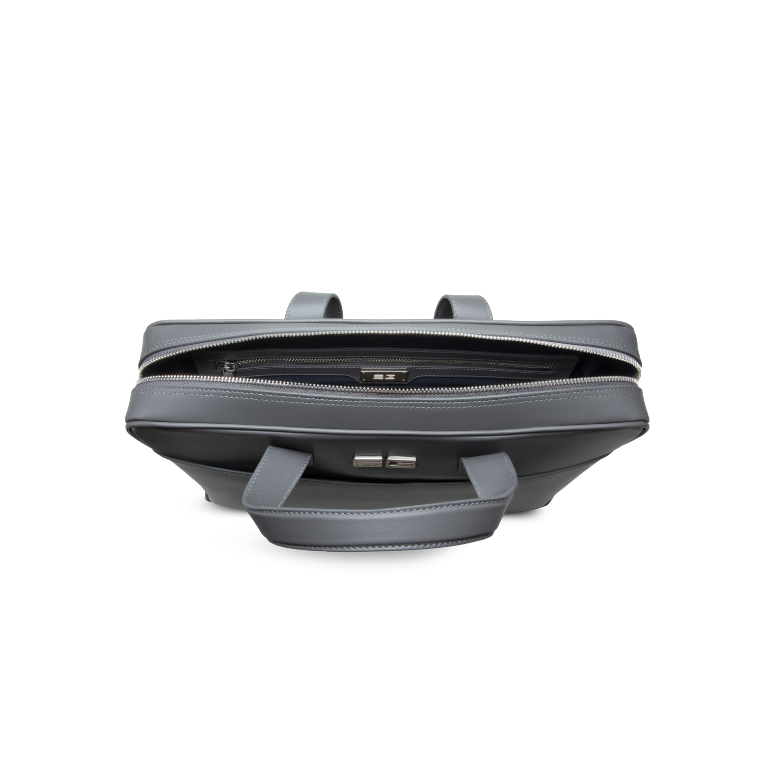 Alpha Briefcase Gray (4) Alpha Briefcase Gray 4